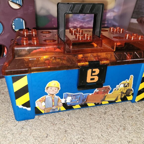 Original Bob The Builder Toolbox with tools Rare - Picture 1 of 10